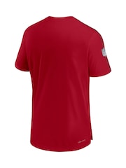Fanatics Red NFL Tampa Bay Buccaneers Dri-Fit Coach Top - Image 3 of 3