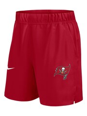 Fanatics Red NFL Tampa Bay Buccaneers Woven Victory Shorts - Image 2 of 3