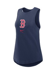 Fanatics Womens MLB Boston Red Sox Legacy Icon High Neck Fashion Blue Tank - Image 2 of 3