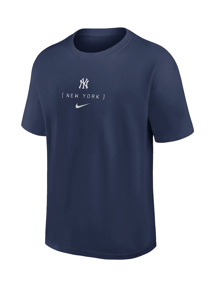 Fanatics Blue MLB New York Yankees Max 90 Arch Fashion T-Shirt - Image 2 of 3