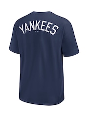 Fanatics Blue MLB New York Yankees Max 90 Arch Fashion T-Shirt - Image 3 of 3