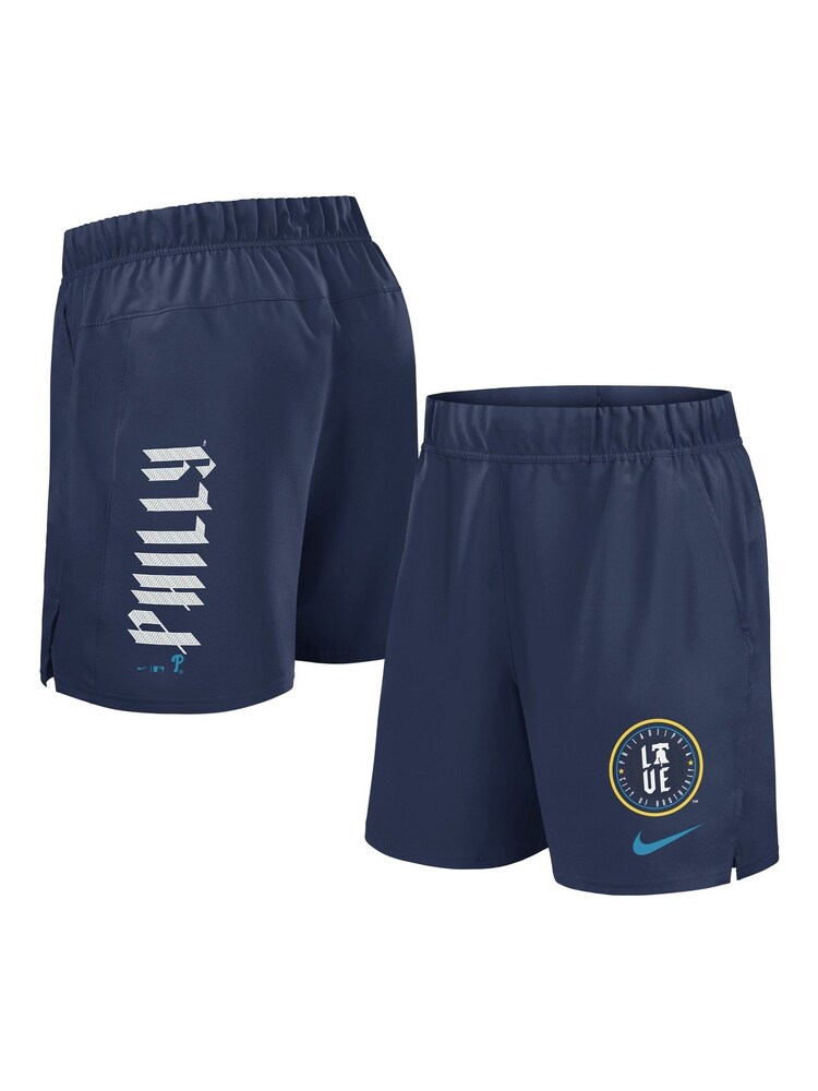 Fanatics Blue MLB Philadelphia Phillies Woven City Connect Victory Shorts - Image 1 of 3