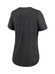 Fanatics MLB San Francisco Giants Knockout Team Stack Triblend Black Womens T-Shirt - Image 3 of 3