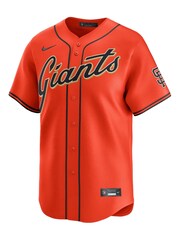 Fanatics Red MLB San Francisco Giants Limited Alternate Jersey - Image 3 of 3