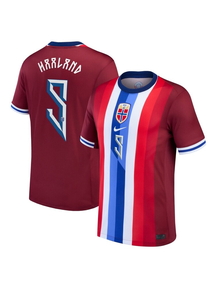 Nike Red Norway Home Stadium Shirt 2024 - Image 1 of 3