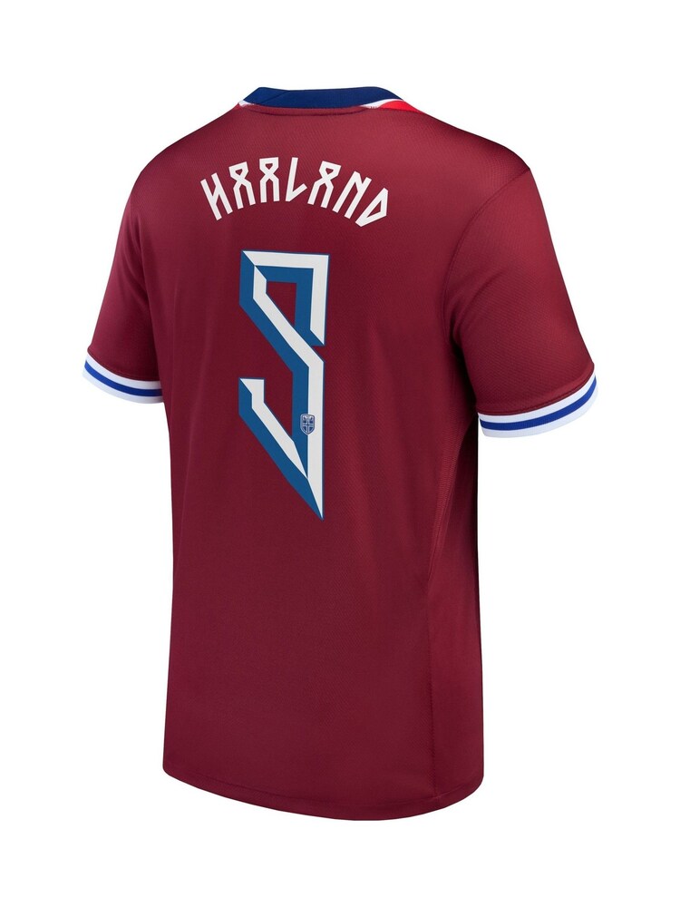Nike Red Norway Home Stadium Shirt 2024 - Image 2 of 3