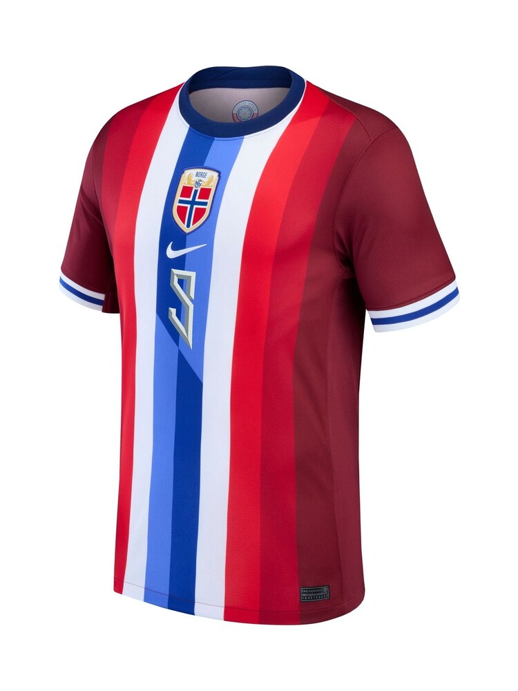 Nike Red Norway Home Stadium Shirt 2024 - Image 3 of 3