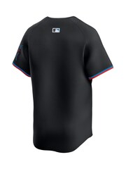 Fanatics MLB Miami Marlins Limited Alternate Black Jersey - Image 2 of 3