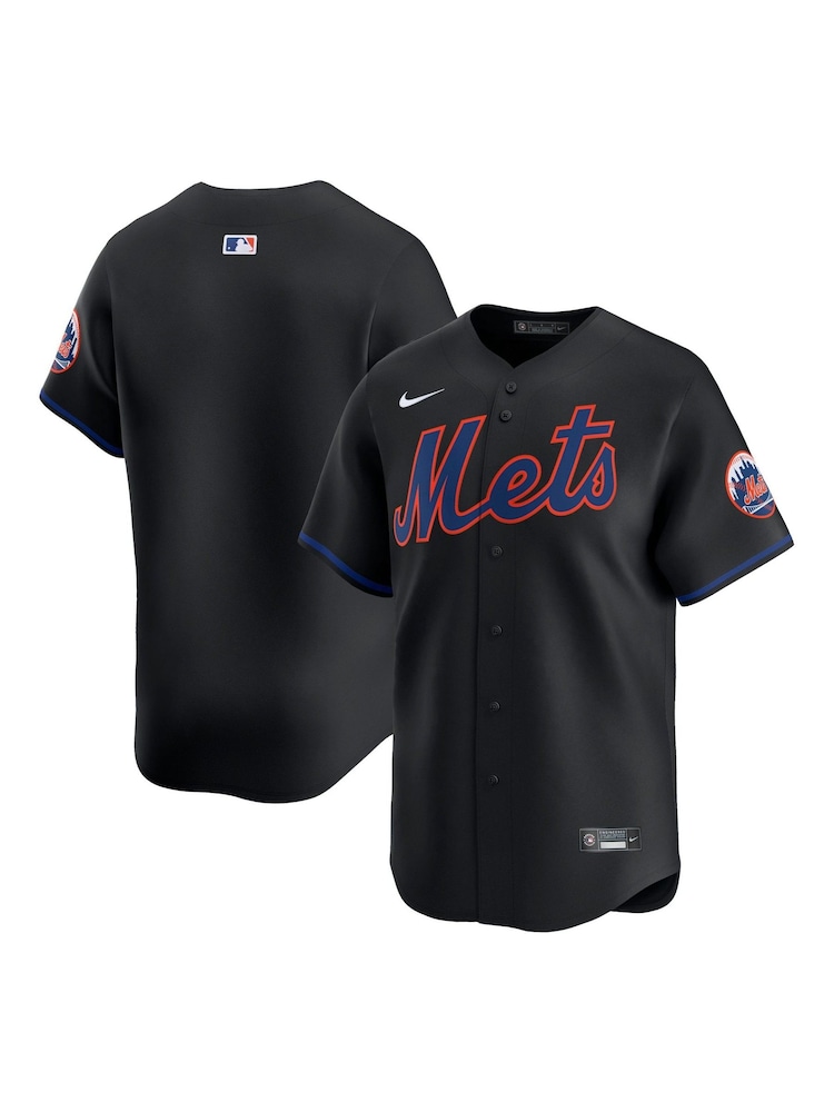 Fanatics MLB New York Mets Limited Alternate Black Jersey - Image 1 of 3