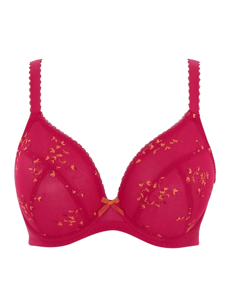 Panache Pink Meadow Plunge Bra - Image 4 of 4 Panache Pink Meadow Plunge Bra - Image 4 of 4