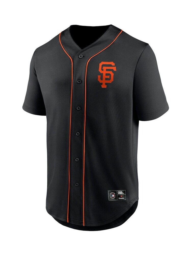 Fanatics MLB San Francisco Giants Core Foundation Black Jersey - Image 2 of 3