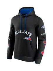 Fanatics MLB Toronto Blue Jays Fundamental Pullover Hood Black Jumper - Image 3 of 3