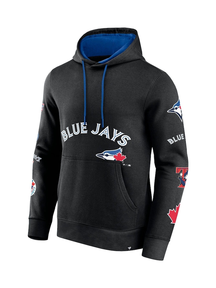 Fanatics MLB Toronto Blue Jays Fundamental Pullover Hood Black Jumper - Image 3 of 3