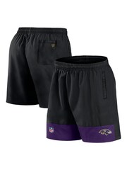 Fanatics NFL Baltimore Ravens Woven Black Shorts - Image 1 of 3