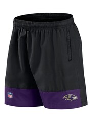 Fanatics NFL Baltimore Ravens Woven Black Shorts - Image 2 of 3