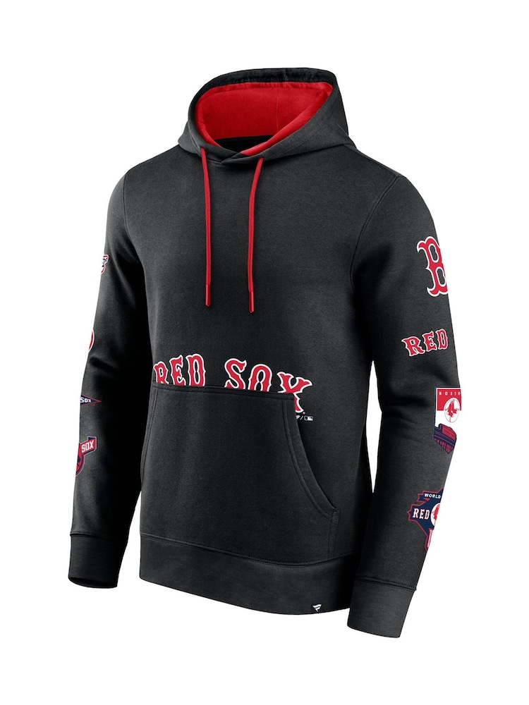 Fanatics MLB Boston Red Sox Fundamental Pullover Black Hoodie - Image 3 of 3