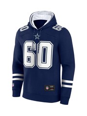 Fanatics Blue NFL Dallas Cowboys Foundations Pullover Hoodie - Image 2 of 3
