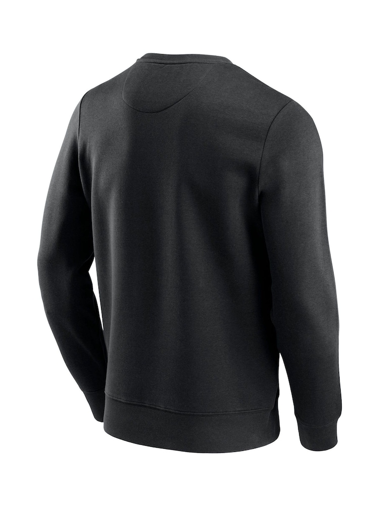 Fanatics F1 Formula 1 Essentials Logo Crew Black Sweatshirt - Image 3 of 3