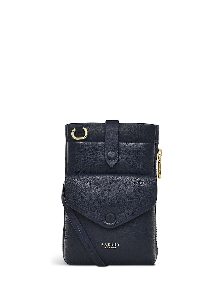 Radley London Blue Mallow Street Medium Phone Crossbody Bag - Image 1 of 4