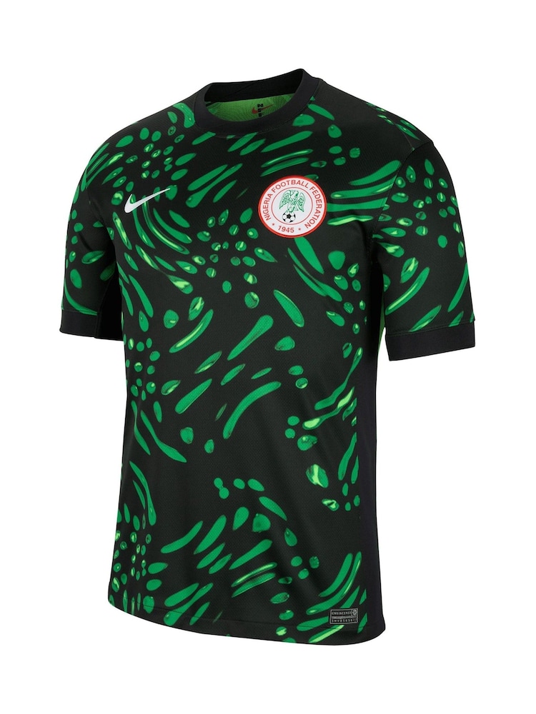 Nike Black Nigeria Away Stadium Shirt 2024 - Image 3 of 3