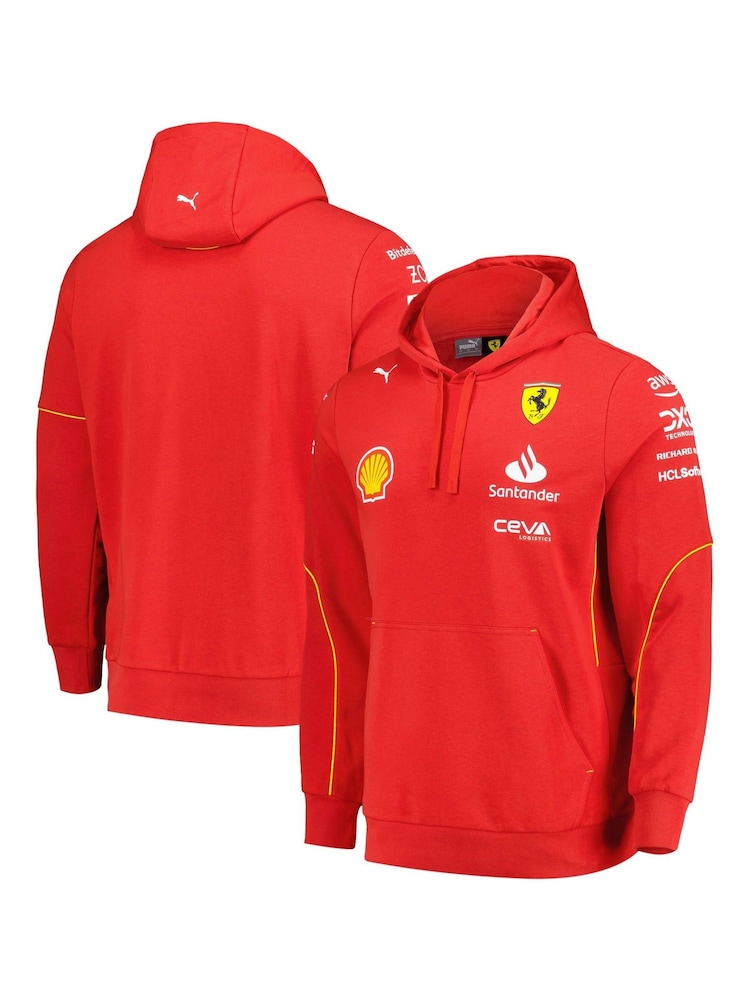 Fanatics Red F1 Scuderia Ferrari 2024 Team Hoodie - Image 1 of 3
