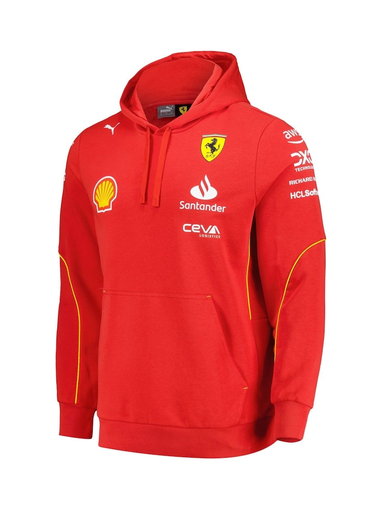 Fanatics Red F1 Scuderia Ferrari 2024 Team Hoodie - Image 3 of 3