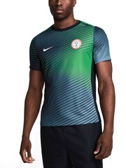 Nike Grey Nigeria Pre-Match Top - Image 1 of 3