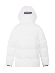 Fanatics F1 Mercedes AMG Petronas 2024 Team Puffer White Jacket - Image 2 of 2