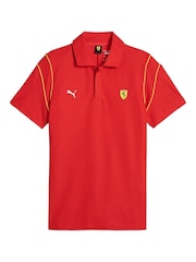Puma Red F1 Scuderia Ferrari Race MT7 Polo Shirt - Image 2 of 3