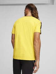 Puma Yellow F1 Scuderia Ferrari Race MT7 100% Cotton T-Shirt - Image 2 of 5