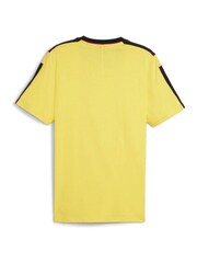Puma Yellow F1 Scuderia Ferrari Race MT7 100% Cotton T-Shirt - Image 5 of 5