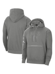Fanatics Grey NBA Brooklyn Nets Statement Hoodie - Image 1 of 3
