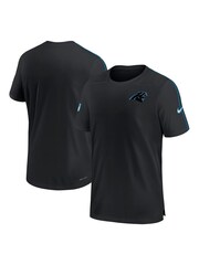 Fanatics NFL Carolina Panthers Dri-Fit Coach Black Top - Image 1 of 3