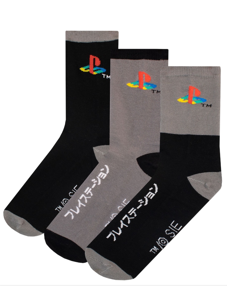 Character Playstation Socks 3 Pack - Bild 1 von 4