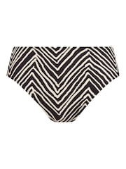 Freya Fiji Falls High Waist Black Bikini Briefs - Image 4 of 4