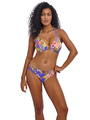 Freya Blue Tiger Valley Bikini Briefs - Image 1 of 7
