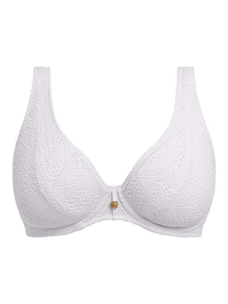 Freya White Apex Nomad Nights Underwire Bikini Top - Image 4 of 4 Freya White Apex Nomad Nights Underwire Bikini Top - Image 4 of 4