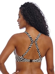 Freya Fiji Falls Uw High Apex Black Bikini Top - Image 3 of 4