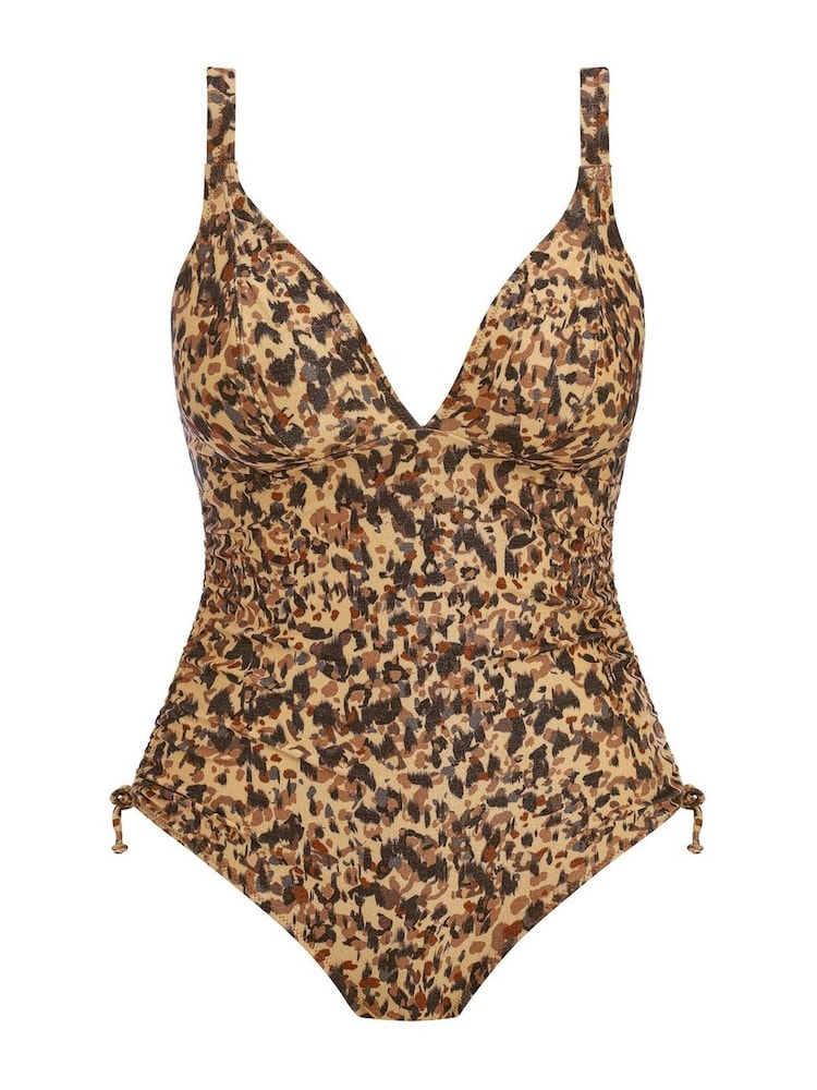 Freya Animal Print Arizona Wave Non Wired Swimsuit - Image 6 of 6