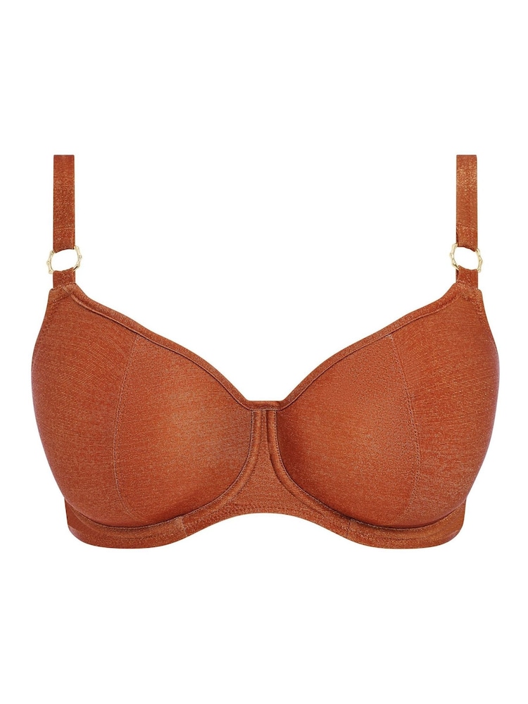 Freya Gold Arizona Wave Sweetheart Bikini Top - Image 6 of 6 Freya Gold Arizona Wave Sweetheart Bikini Top - Image 6 of 6