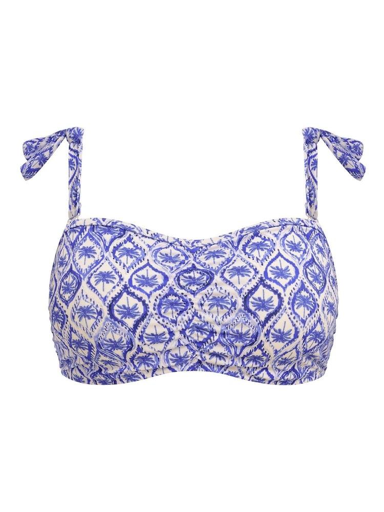 Freya Blue Ocean Breeze Uw High Apex Bikini Top - Image 8 of 8