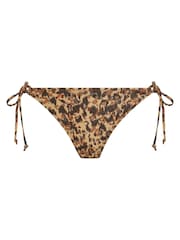 Freya Animal Print Arizona Wave Tie Side Bikini Briefs - Image 7 of 7