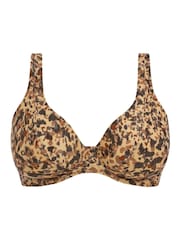 Freya Animal Print Arizona Wave Uw High Apex Bikini Top - Image 7 of 7