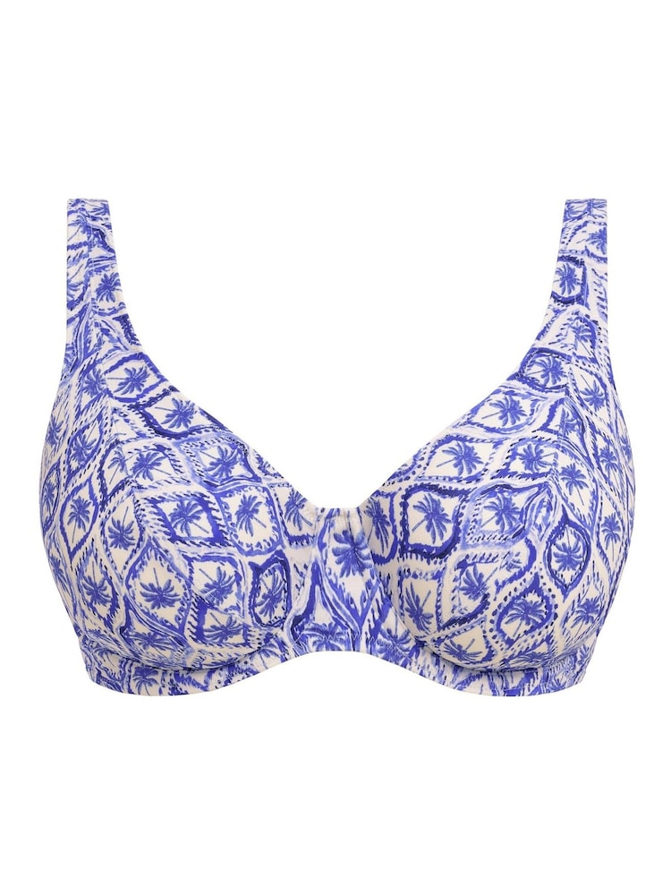 Freya Blue Ocean Breeze Uw High Apex Bikini Top - Image 6 of 6