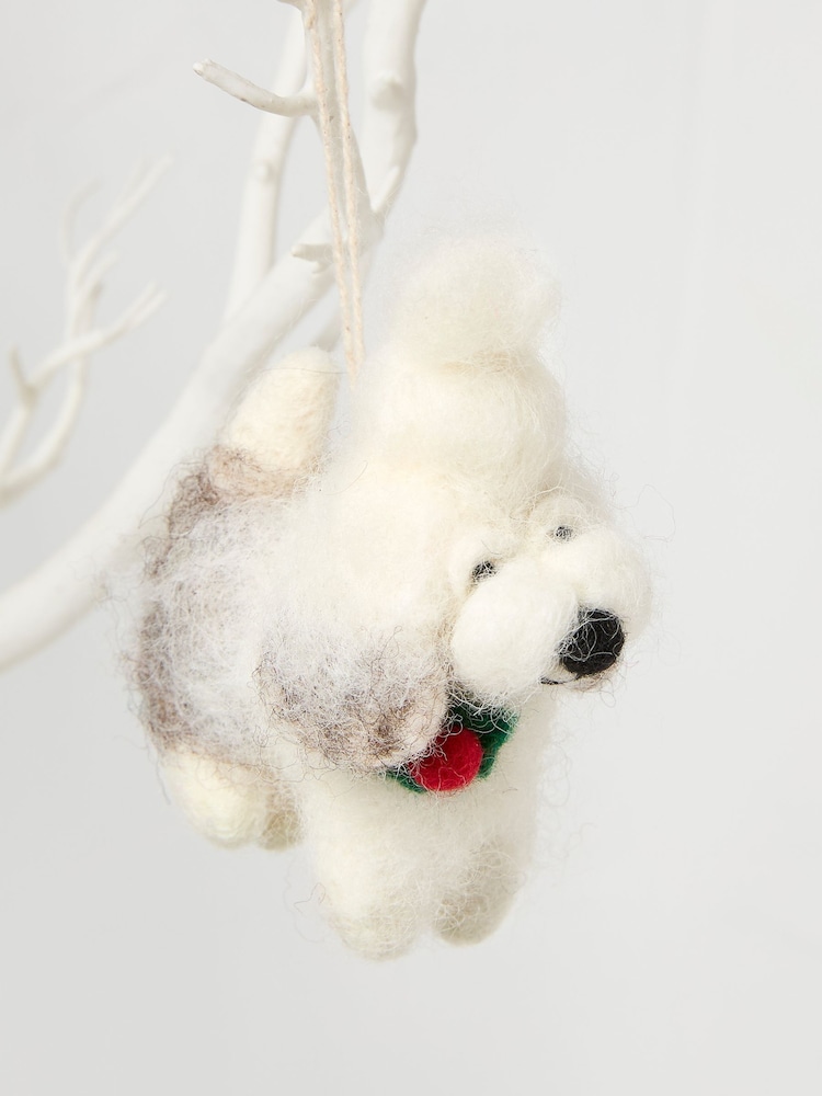 FatFace Grey Sidney Sheep Dog Decoration - Image 1 of 2 FatFace Grey Sidney Sheep Dog Decoration - Image 1 of 2