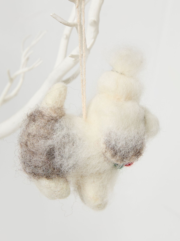FatFace Grey Sidney Sheep Dog Decoration - Image 2 of 2 FatFace Grey Sidney Sheep Dog Decoration - Image 2 of 2