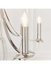 Gallery Home Silver Fairfield 6 Light Pendant Ceiling Light - Image 3 of 10