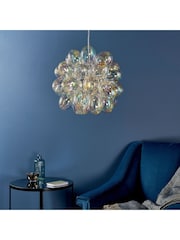 Gallery Home Chrome Gothenburg Cluster Pendant Ceiling Light - Image 1 of 7