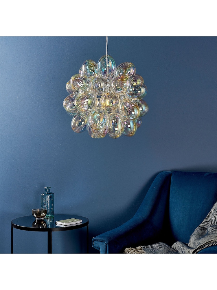 Gallery Home Chrome Gothenburg Cluster Pendant Ceiling Light - Image 1 of 7