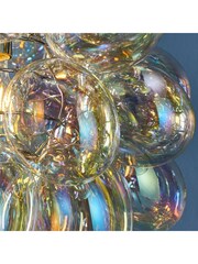 Gallery Home Chrome Gothenburg Cluster Pendant Ceiling Light - Image 4 of 7